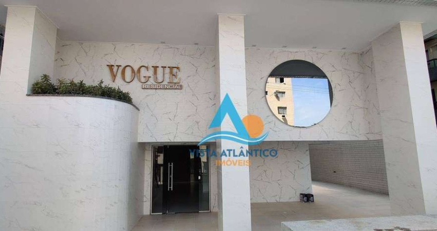 Apartamento com 2 dormitórios à venda, 73 m² por R$ 700.000,00 - Canto do Forte - Praia Grande/SP