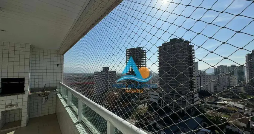 Apartamento com 2 dormitórios à venda, 74 m² por R$ 470.000,00 - Vila Guilhermina - Praia Grande/SP