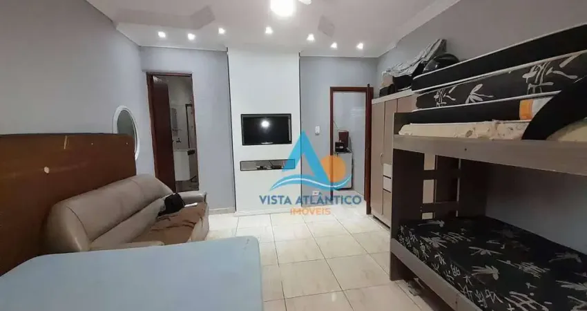 Kitnet mobiliada com 1 dormitório à venda, 42 m² por R$ 220.000 - Boqueirão - Praia Grande/SP