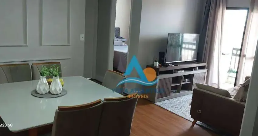Apartamento com 2 dormitórios à venda, 65 m² por R$ 385.000,00 - Vilamar - Praia Grande/SP