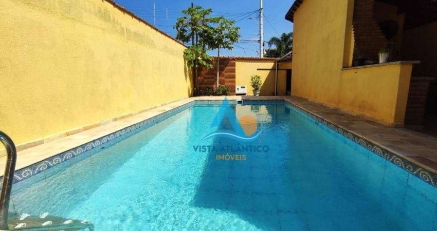 Casa com 4 dormitórios à venda, 160 m² por r$ 950.000,00 - solemar - praia grande/sp