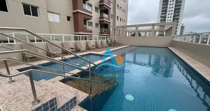 Apartamento com 1 dormitório à venda, 43 m² por r$ 329.000,00 - aviação - praia grande/sp