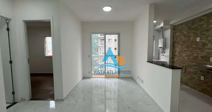 Apartamento com 2 dormitórios à venda, 48 m² por r$ 335.000,00 - ocian - praia grande/sp