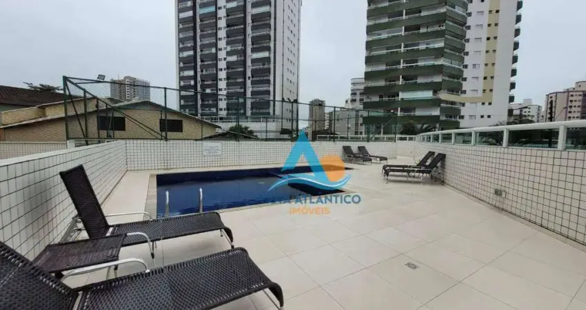 Apartamento com 2 dormitórios à venda, 60 m² por R$ 355.000,00 - Vila Guilhermina - Praia Grande/SP