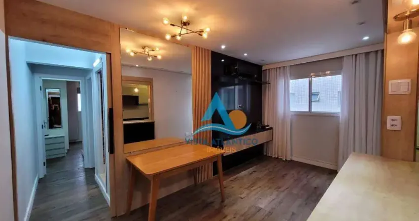 Apartamento com 2 dormitórios à venda, 60 m² por r$ 380.000,00 - vila guilhermina - praia grande/sp