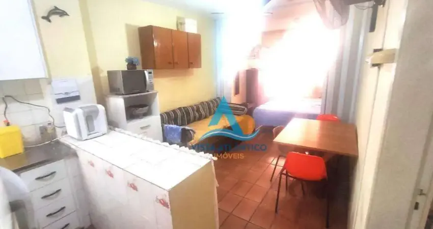Kitnet com 1 dormitório à venda, 30 m² por r$ 180.000,00 - aviação - praia grande/sp