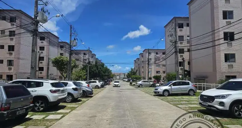 Apartamento para Locação em Lauro de Freitas, Caji, 2 dormitórios, 1 banheiro, 1 vaga