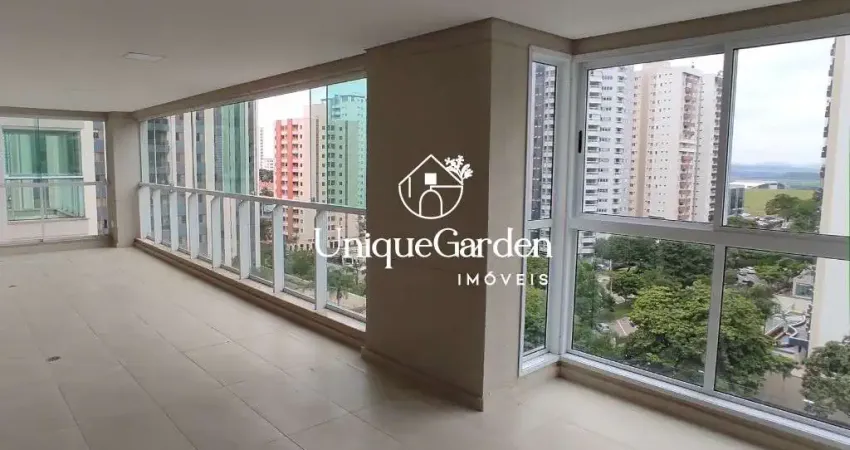 Apartamento no aquarius: 4 quartos, 4 suítes, 2 salas, 3 banheiros, 4 vagas - são josé dos campos-sp - 183m².