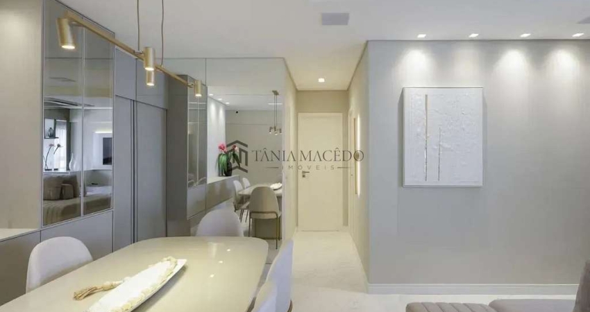 Apartamento à venda com 86m², Decorado, Porteira fechada... 2 Sites uma delas com Closet, lazer com