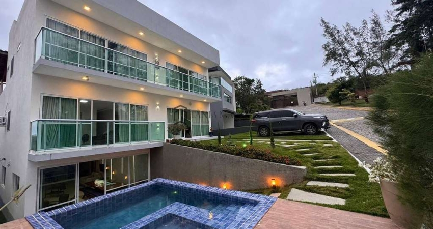 Linda Casa à venda, 5 Dormitórios sendo 4 Suítes, condominio Nossa Senhora do Carmo, Porta Florada,