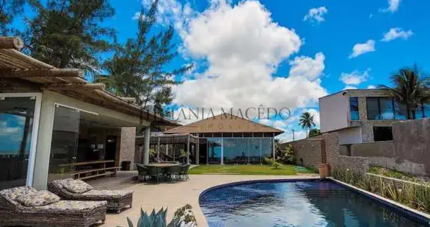 Linda Casa na Beira Mar de Serrambi, 7 suites, Piscina, lazer, área gourmet, à venda, Serrambi, Ipo