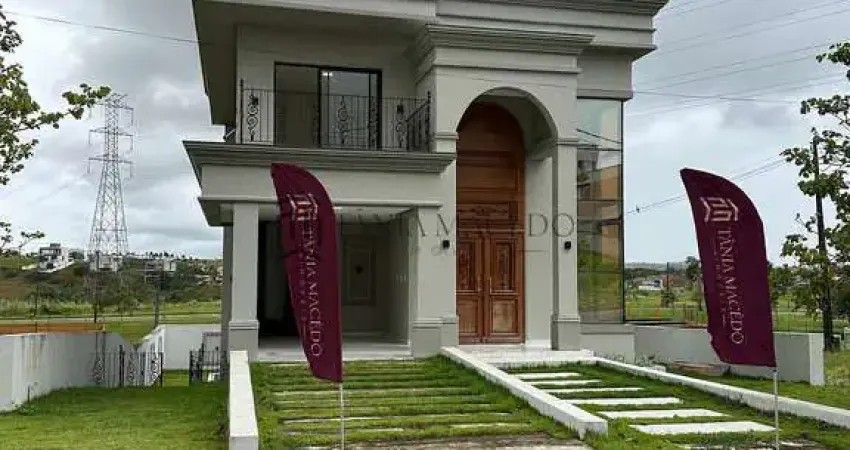 Casa neoclássica, alphaville pe 2, 4 suites, piscina privativa, área gourmet à venda, vargem fria,