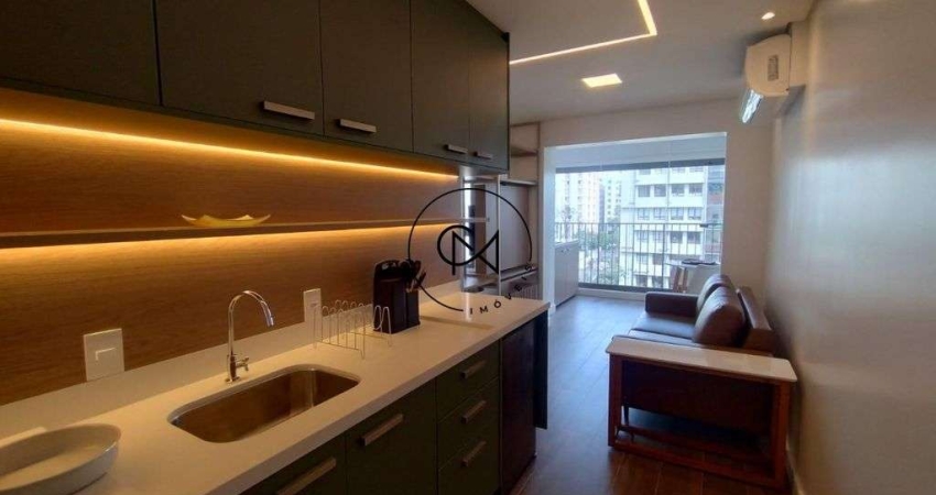 Studio à Venda ou Alugar em Cerqueira  Cesar - SP – 34 m2 - Mobiliado
