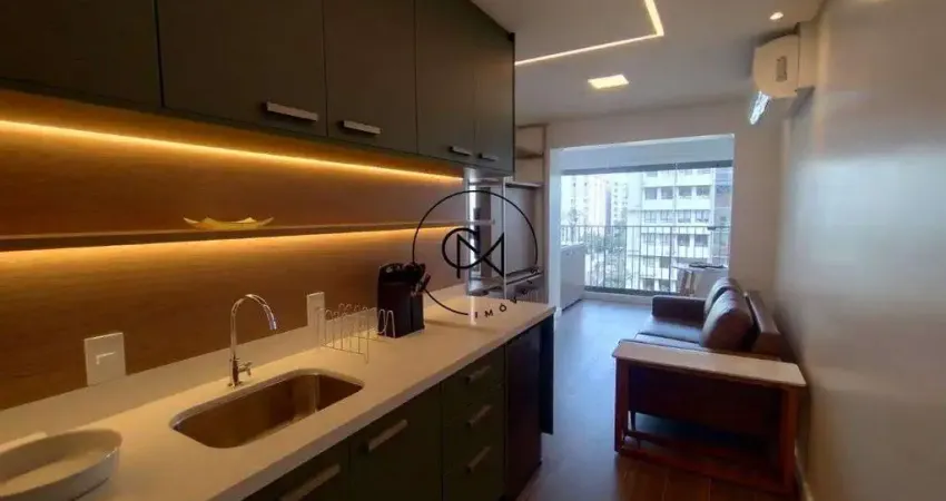 Studio à Venda ou Alugar em Cerqueira  Cesar - SP – 34 m2 - Mobiliado