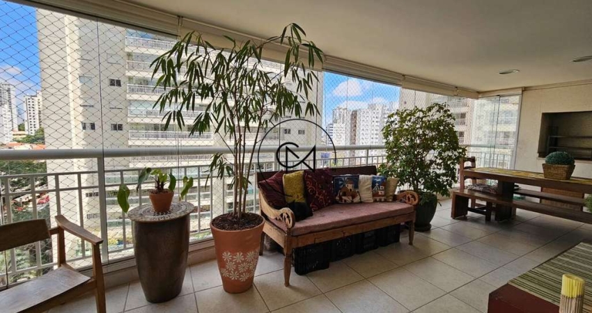 Apartamento à Venda na Vila Romana, SP –  4 quartos, 2 suítes, 3 vagas, 180m2,