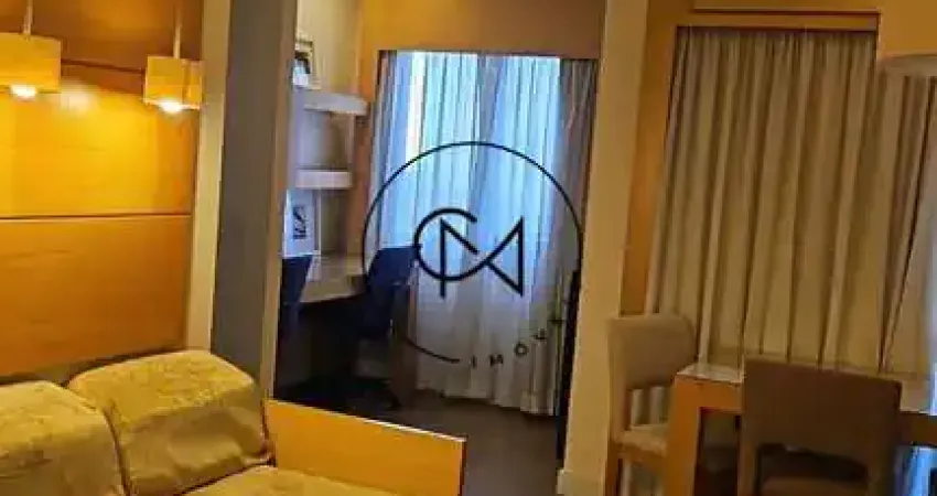 Apartamento flat para alugar - edifício airport suites congonhas, com 1 quarto.