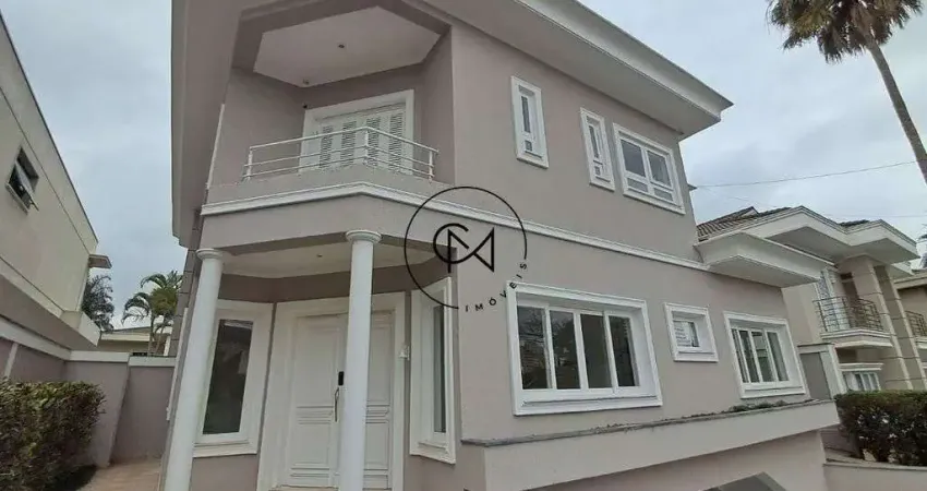 Sobrado em condomínio à venda e para locação, com 5 quartos, sendo 4 suítes.