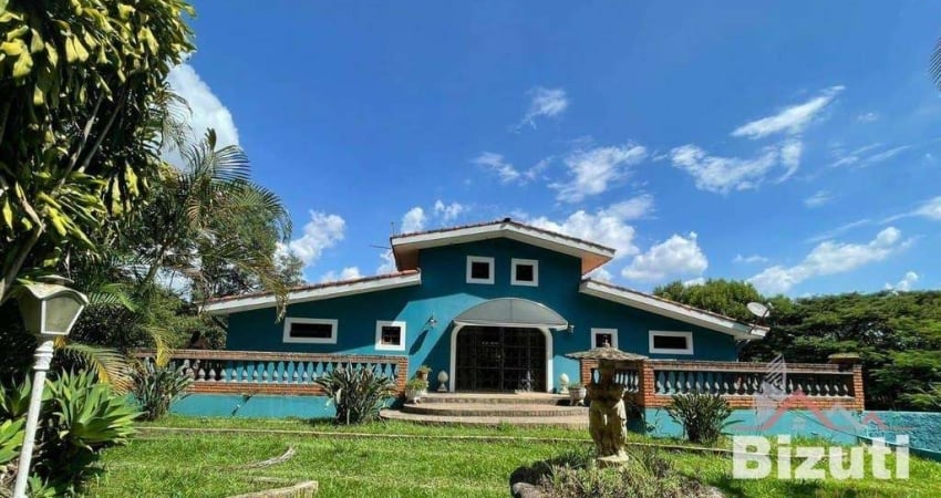 Chácara com 5 dormitórios, 9804 m² - venda por R$ 3.000.000,00 ou aluguel por R$ 14.323,62/mês - Bosque dos Pinheirinhos - Jundiaí/SP