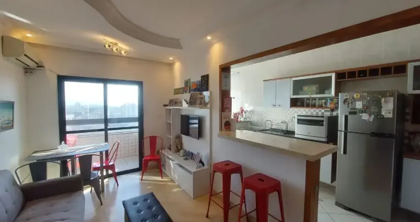 APARTAMENTO COM 1 D0RM. NO CANTO DO FORTE NA PRAIA GRANDE