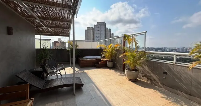 Cobertura pronta para morar em rua tranquila e próxima ao comércio local