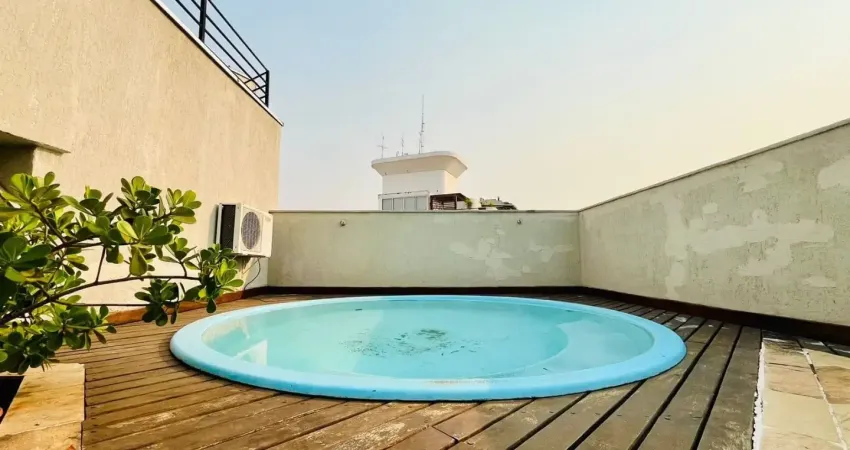 Excelente cobertura em rua com fácil saída para a ponte itapaiuna