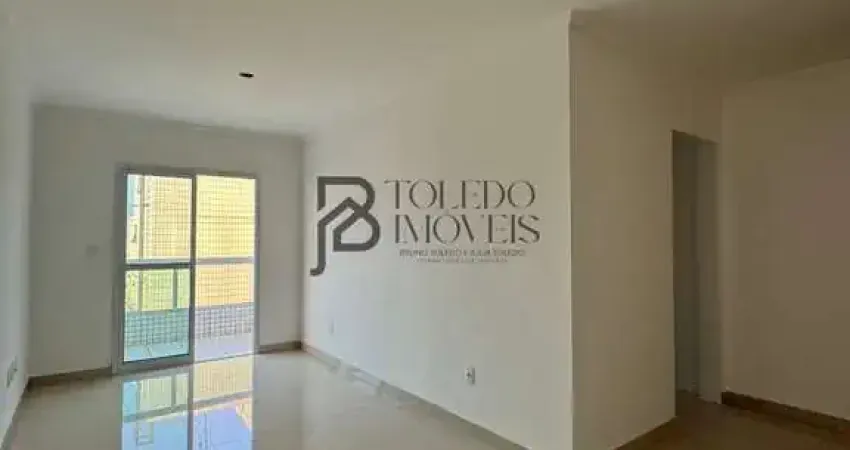 Apartamento vista mar com 2 dormitórios sendo 1 suíte no bairro guilhermina - praia grande