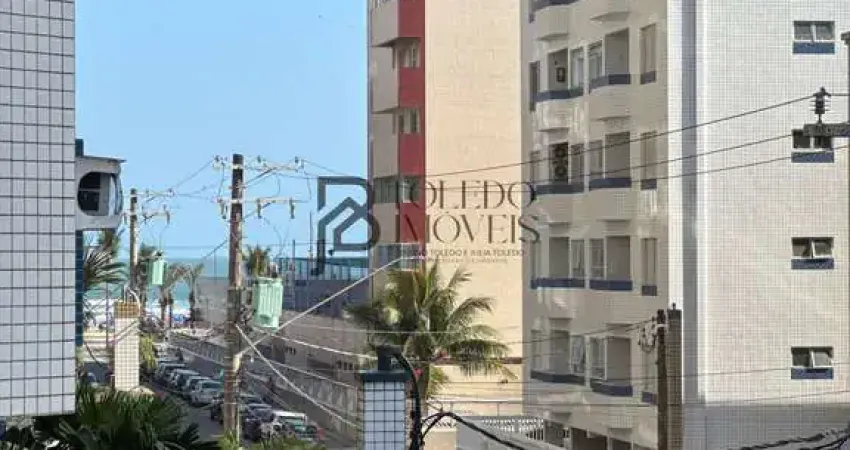 Apartamento mobiliado na guilhermina – 150m da praia, vista livre e excelente localização!