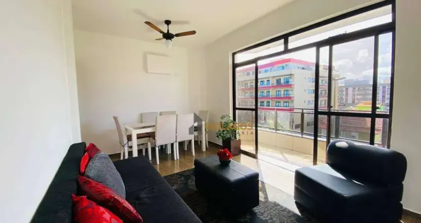Apartamento com 2 dormitórios para alugar, 124 m² por R$ 3.138,00/mês - Braga - Cabo Frio/RJ