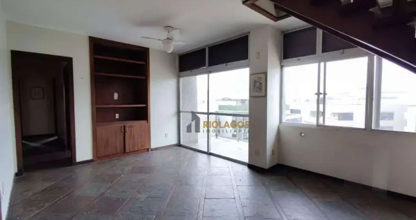 Cobertura com 4 dormitórios, 250 m² - venda por R$ 950.000,00 ou aluguel por R$ 3.900,00/mês - Braga - Cabo Frio/RJ