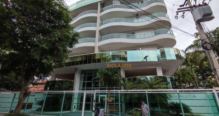 Cobertura, 178 m² - venda por R$ 1.400.000,00 ou aluguel por R$ 7.050,00/mês - Praia do Forte - Cabo Frio/RJ