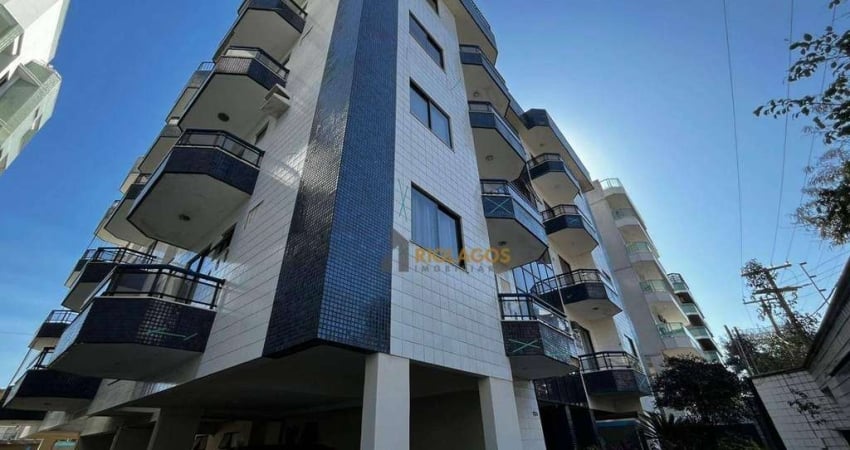 Apartamento com 2 dormitórios para alugar, 65 m² por R$ 2.618,18/mês - Vila Nova - Cabo Frio/RJ