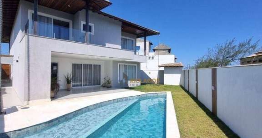 Casa com 4 dormitórios à venda, 266 m² por R$ 2.000.000,00 - Foguete - Cabo Frio/RJ