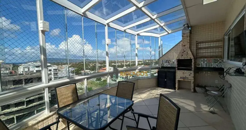 Cobertura com 3 dormitórios para alugar, 220 m² por R$ 6.780,00/mês - Braga - Cabo Frio/RJ