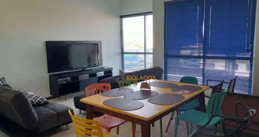 Apartamento com 1 dormitório à venda, 107 m² por R$ 450.000,00 - Jardim Flamboyant - Cabo Frio/RJ