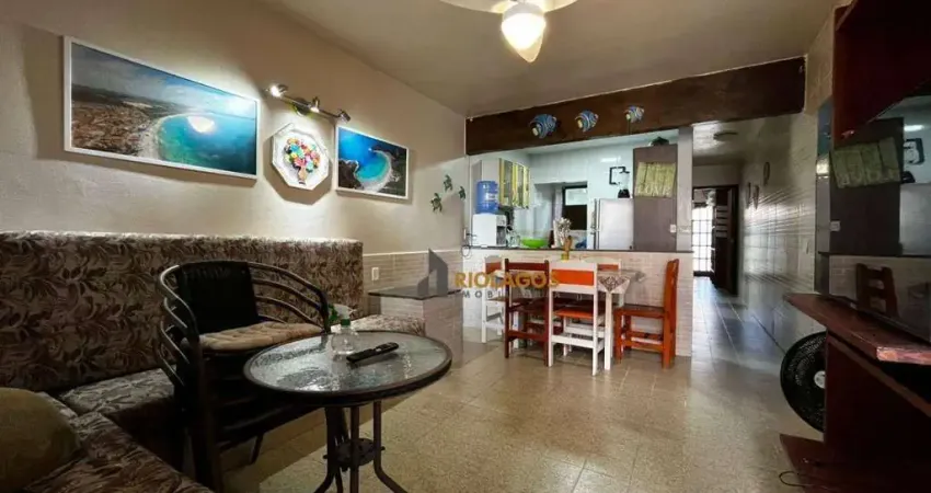 Casa com 1 dormitório à venda, 55 m² por r$ 250.000,00 - peró - cabo frio/rj
