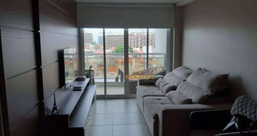 Apartamento com 2 dormitórios à venda, 99 m² por r$ 630.000,00 - braga - cabo frio/rj
