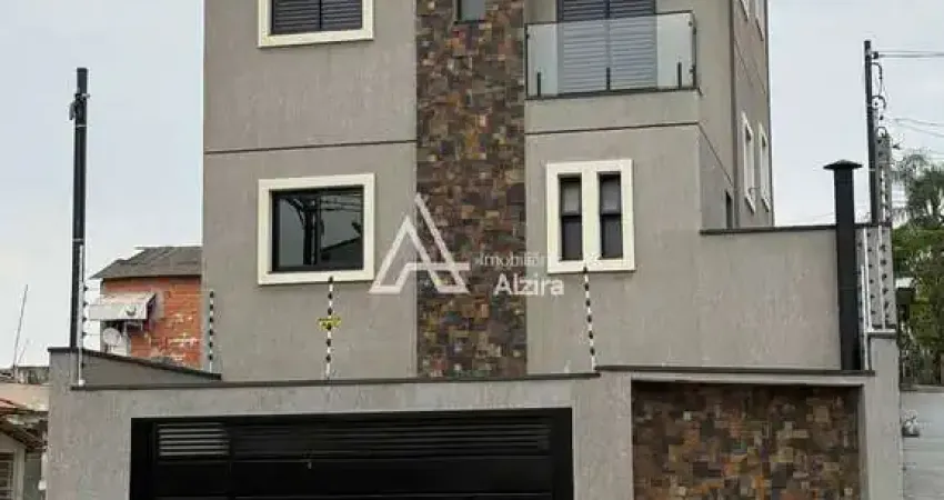 Sobrado novo 2 dorms com 3 vagas na vila alzira – santo andré | so0087