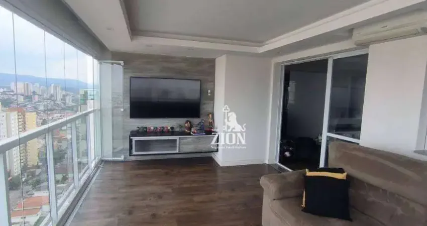 Apartamento com 3 dormitórios à venda, 164 m² por r$ 2.750.000,00 - santa teresinha - são paulo/sp