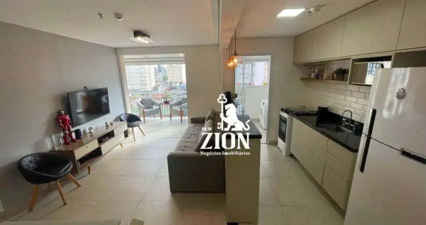 Apartamento com 1 dormitório, 60 m² - venda por R$ 720.000 ou aluguel por R$ 4.700/mês - Santana - São Paulo/SP