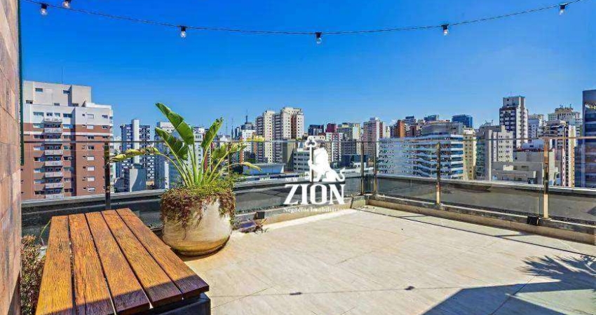 Cobertura com 2 dormitórios à venda, 142 m² por R$ 2.200.000 - Cerqueira César - São Paulo/SP