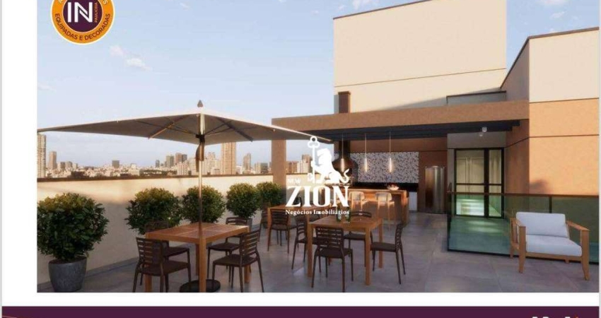 Apartamento com 2 dormitórios à venda, 41 m² por R$ 451.000,00 - Vila Paulicéia - São Paulo/SP