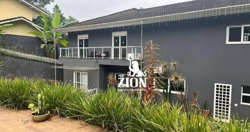 Sobrado com 4 dormitórios à venda, 550 m² por r$ 3.400.000,00 - jardim suisso - mairiporã/sp