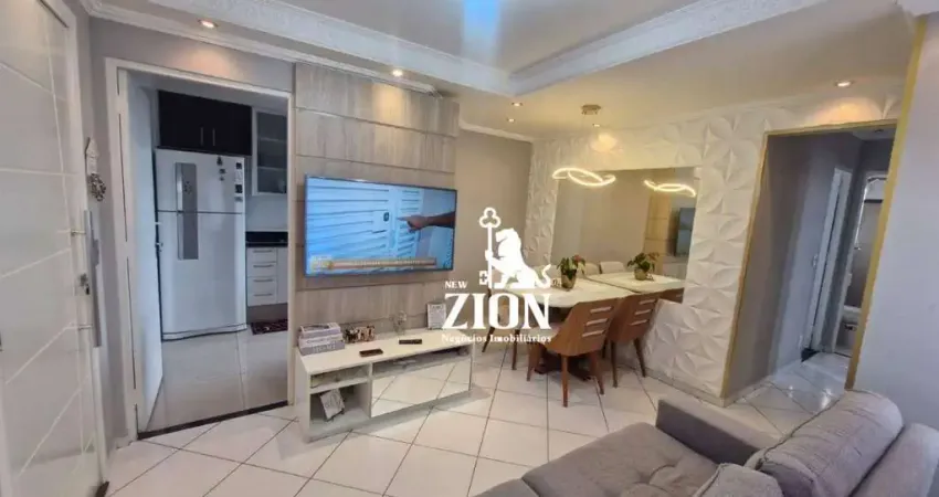 Apartamento com 3 dormitórios à venda, 56 m² por r$ 320.000 - jardim santa clara - guarulhos/são paulo