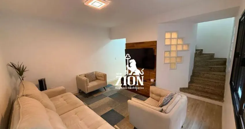 Sobrado com 3 dormitórios, 131 m² - venda por r$ 799.000,00 ou aluguel por r$ 5.227,00/mês - parada inglesa - são paulo/sp