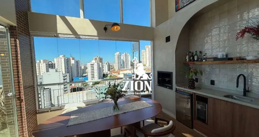 Apartamento Duplex com 2 dormitórios à venda, 105 m² por R$ 1.990.000 - Santana - São Paulo/SP