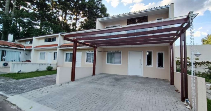À VENDA: Sobrado Espaçoso e Aconchegante em Condominio Fechado com 3 Quartos e 2 Vagas de Garagem - Residencial Palu - Braga - S.j. Pinhais