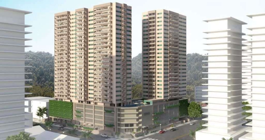 Apartamento com 3 dormitórios à venda, 111 m² por R$ 1.850.000 - Canto do Forte - Praia Grande/SP