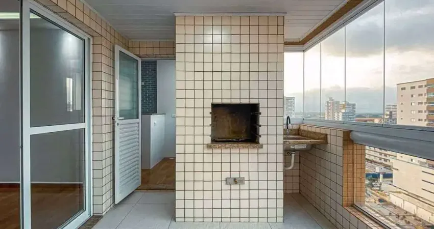 Apartamento com 2 dorms, guilhermina, praia grande - r$ 780 mil, cod: 7032