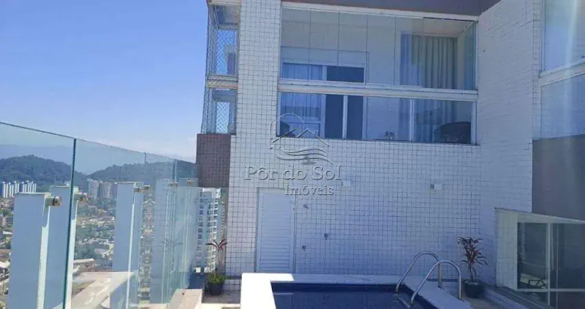 Cobertura residencial à venda, canto do forte, praia grande - co0010.