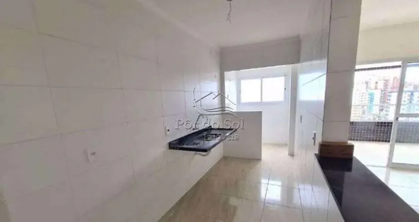 Apartamento residencial à venda, guilhermina, praia grande - ap2007.